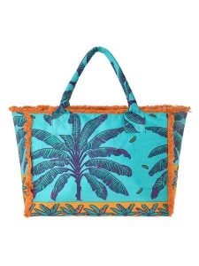 BLE Shopper bag w kolorze turkusowym - 43 x 30 x 20 cm rozmiar: onesize. Niebieskie shopper bag BLE, bez wzorów, z materiału, na ramię, bez dodatków. Za 85,38 zł.