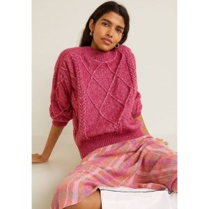 Mango - Sweter Hadas. Swetry oversize marki Mango. W wyprzedaży za 139,90 zł.