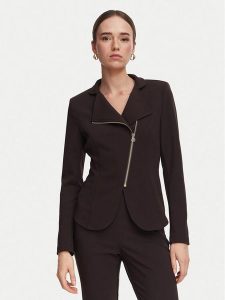 Rinascimento Marynarka CFC0130203003 Brązowy ciemny Slim Fit. Brązowe marynarki i żakiety Rinascimento, xs, bez wzorów, z syntetyku. Za 578,99 zł.