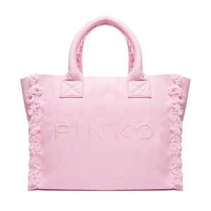 Torebka PINKO. Czerwone torebki klasyczne Pinko, bez wzorów, bez dodatków. Za 379,99 zł.