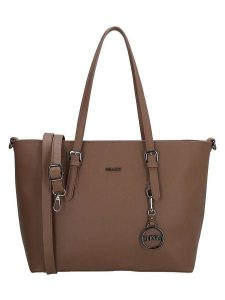 Charm Shopper bag "Birmingham" w kolorze jasnobrązowym - 41 x 27 x 14 cm rozmiar: onesize. Brązowe shopper bag Charm, bez wzorów, z materiału, na ramię, bez dodatków. Za 161,07 zł.