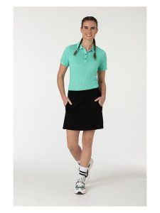 Super.natural Koszulka polo w kolorze turkusowym rozmiar: S. Niebieskie bluzki super.natural, s, bez wzorów, z wełny, bez kołnierzyka, bez ramiączek. Za 117,99 zł.