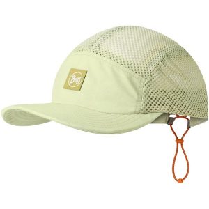 Czapka z daszkiem BUFF 5 PANEL AIR CAP SARET. Zielone czapki Buff, bez wzorów, sportowe. Za 137,99 zł.