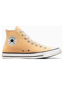 Converse Sneakersy "Chuck Taylor" w kolorze pomarańczowym rozmiar: 41. Pomarańczowe trampki Converse, bez wzorów, za kostkę, bez zapięcia. Za 130,50 zł.