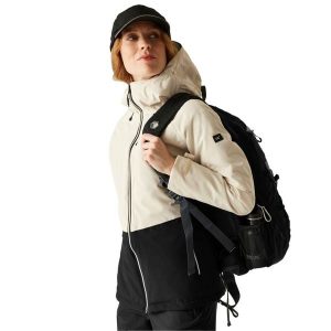 Kurtka Damska Highton Stretch Padded Jacket. Czarne kurtki Regatta, bez wzorów, z puchu, bez kaptura. Za 177,99 zł.