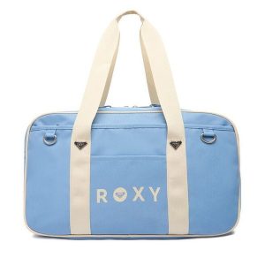 Torba weekendowa Roxy. Niebieskie torby podróżne i sportowe Roxy, bez wzorów. Za 149,99 zł.