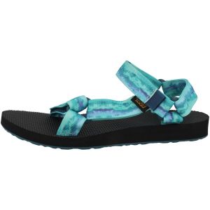 Buty do chodzenia damskie Teva Original Universal. Niebieskie buty trekkingowe Teva, z materiału, bez zapięcia. Za 449,00 zł.