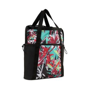 Torba sportowa damska Puma AT ESS TROPICAL TOTE czarna 09136001. Czarne torby podróżne i sportowe Puma, bez wzorów, z materiału, do ręki, duże. Za 119,13 zł.