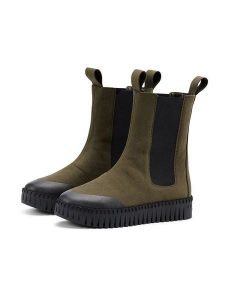 Ilse Jacobsen Sztyblety w kolorze khaki rozmiar: 37. Brązowe buty sportowe Ilse Jacobsen, bez wzorów, bez zapięcia. Za 145,45 zł.