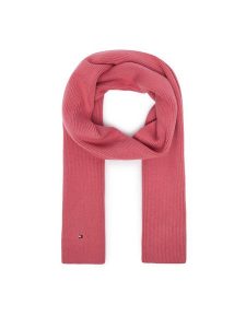 Tommy Hilfiger Szalik Flag AW0AW19120 Różowy. Czerwone rękawiczki TOMMY HILFIGER, bez wzorów, z bawełny. Za 289,99 zł.