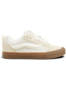 Vans Skórzane sneakersy "Knu Skool" w kolorze beżowym rozmiar: 42,5. Brązowe trampki Vans, bez wzorów, bez zapięcia. Za 172,95 zł.