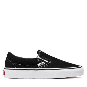 Tenisówki Vans. Czarne trampki Vans, bez wzorów, bez zapięcia. Za 179,99 zł.