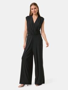 Gerry Weber Kombinezon w kolorze czarnym rozmiar: 36. Czarne kombinezony Gerry Weber, bez wzorów, bez kołnierzyka, bez ramiączek. Za 188,85 zł.