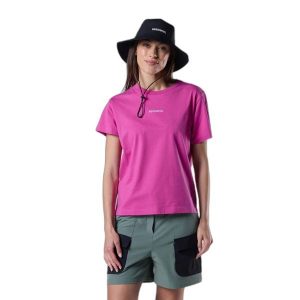 T-shirt damski Rossignol Waterfall. Czerwone t-shirty Rossignol, bez wzorów, bez kołnierzyka, bez ramiączek. Za 275,50 zł.