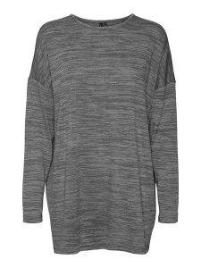 Vero Moda Koszulka w kolorze szarym rozmiar: XS. Szare bluzki Vero Moda, xs, bez wzorów, bez kołnierzyka, bez ramiączek. Za 41,69 zł.