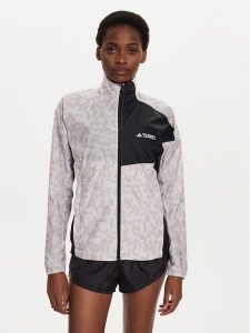 Adidas Kurtka do biegania Terrex Trail Running IW9245 Écru Regular Fit. Kurtki sportowe ADIDAS, xs, bez wzorów, z syntetyku, bez kaptura, do biegania. Za 249,99 zł.
