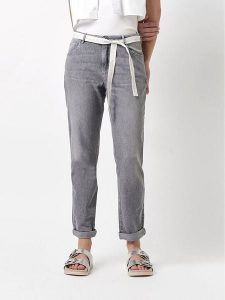 Rosner Dżinsy - Relaxed fit - w kolorze szarym rozmiar: W38/L28. Szare jeansy Rosner, bez wzorów, z tkaniny, z podwyższonym stanem. Za 208,99 zł.