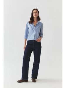 TATUUM Koszula w kolorze błękitnym rozmiar: 44. Niebieskie koszule Tatuum, bez wzorów, bez kołnierzyka, bez ramiączek. Za 154,07 zł.