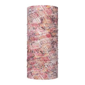 Chusta wielofunkcyjna Buff Coolnet UV+ Mixilla Sand. Żółte apaszki i chusty Buff, bez wzorów, z elastanu, sportowe. Za 74,90 zł.
