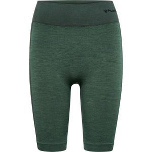 Damskie szorty bezszwowe Hummel. Brązowe szorty Hummel, bez wzorów. Za 170,00 zł.