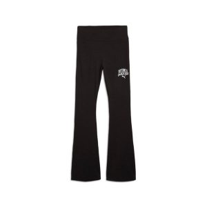 Puma Legginsy Class High-Waist Flared 68503901. Czarne legginsy Puma, bez wzorów, z podwyższonym stanem. Za 97,99 zł.