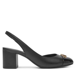 Sandały Michael Kors. Czarne sandały Michael Kors, bez wzorów, bez obcasa, na słupku, bez zapięcia. Za 489,99 zł.
