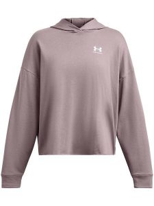 Under Armour Bluza "Icon" w kolorze jasnoróżowym rozmiar: S. Różowe bluzy Under Armour, s, bez wzorów, z kapturem. Za 131,74 zł.