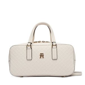 Torebka Tommy Hilfiger. Białe torebki klasyczne TOMMY HILFIGER, bez wzorów, bez dodatków. Za 649,99 zł.