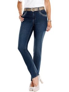 WITT WEIDEN Dżinsy - Slim fit - w kolorze granatowym rozmiar: 38. Niebieskie jeansy WITT WEIDEN, bez wzorów. Za 127,35 zł.