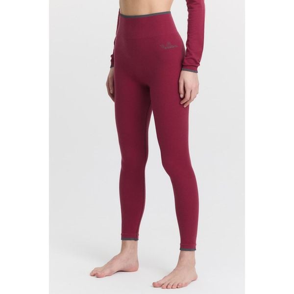 Legginsy merino termoaktywne turystyczne damskie Woolona Bianca. Fioletowe legginsy WOOLONA, bez wzorów. W wyprzedaży za 261,00 zł.