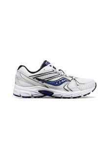 Saucony Sneakersy w kolorze białym rozmiar: 44,5. Białe trampki Saucony, bez wzorów, z materiału, bez zapięcia. Za 250,35 zł.