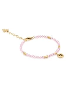 Guess Bransoletka JUBB06 147JW Różowy. Czerwone bransoletki Guess, ze stali. Za 210,99 zł.