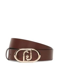 Liu Jo Pasek Damski Hips Belt 3,5 Cm AF5242 P0062 Brązowy. Brązowe paski Liu Jo, bez wzorów, ze skóry. Za 359,99 zł.