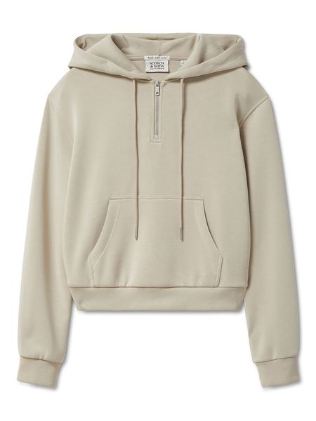 Scotch & Soda Bluza w kolorze kremowym rozmiar: S. Brązowe bluzy Scotch & Soda, s, bez wzorów, z kapturem. Za 289,95 zł.