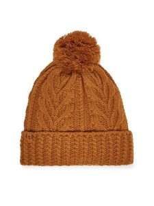 Timberland Czapka TB0A1ERO Brązowy. Brązowe czapki Timberland, bez wzorów, z materiału. Za 129,99 zł.