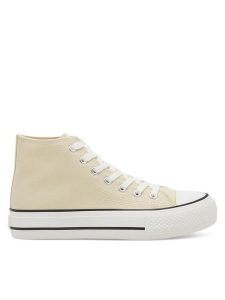 Sprandi Trampki WP40-21204LYY Beżowy. Brązowe trampki Sprandi, bez wzorów, z materiału, bez zapięcia. Za 89,99 zł.