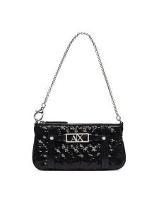 Armani Exchange Torebka XW002986 AF26448 UC001 Czarny. Czarne torebki klasyczne Armani Exchange, bez wzorów, z materiału, bez dodatków. Za 479,99 zł.