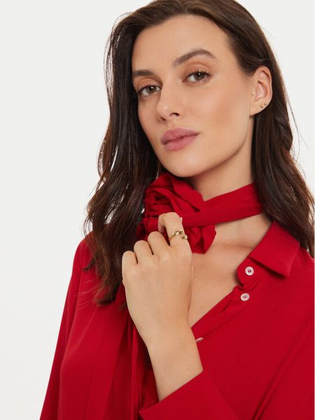 Fossil Pierścionek JF04536710 Złoty. Żółte pierścionki Fossil, metalowe. Za 219,99 zł.