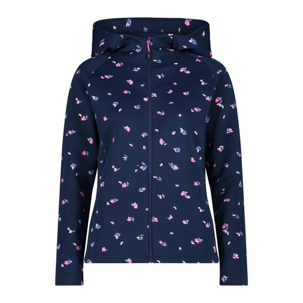 Bluza damska turystyczna CMP 32C8386P. Niebieskie bluzy CMP, l, bez wzorów, bez kaptura. W wyprzedaży za 184,99 zł.