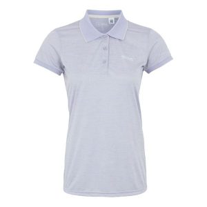 Damska Koszulka Polo Remex II. Brązowe bluzki Regatta, bez wzorów, sportowe, bez kołnierzyka, bez ramiączek. Za 47,99 zł.