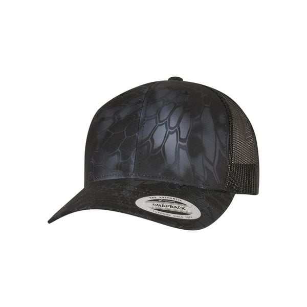 Czapka Flexfit YP Classics Kryptek Retro Trucker. Czarne czapki FLEXFIT, bez wzorów, retro. Za 117,00 zł.