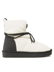 Jenny Fairy Śniegowce WS5918-06 Biały. Białe buty zimowe Jenny Fairy, z materiału, bez obcasa, bez zapięcia. Za 159,99 zł.