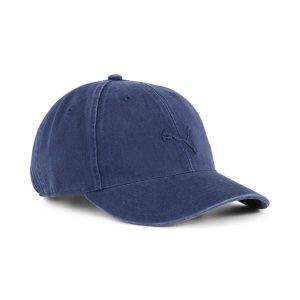 Puma Czapka Premium Ess Classic Bb 02597403. Niebieskie czapki Puma, bez wzorów, z bawełny, klasyczne. Za 90,99 zł.