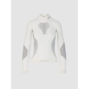 Koszulka termoaktywna damska Lady Fusyon Uw Shirt Lg Sl Turtleneck. Białe koszule nocne UYN, bez wzorów, z polaru, bez ramiączek. Za 451,05 zł.