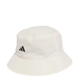Czapka Sportswear Classic Bucket. Czarne czapki ADIDAS, bez wzorów, z bawełny, klasyczne. Za 109,00 zł.