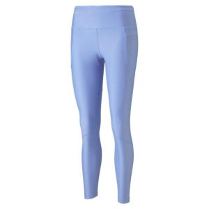Legginsy Sportowe Damskie Puma Run Key Item Ultraform Fl. Niebieskie legginsy Puma, bez wzorów, z materiału, długie. Za 201,99 zł.