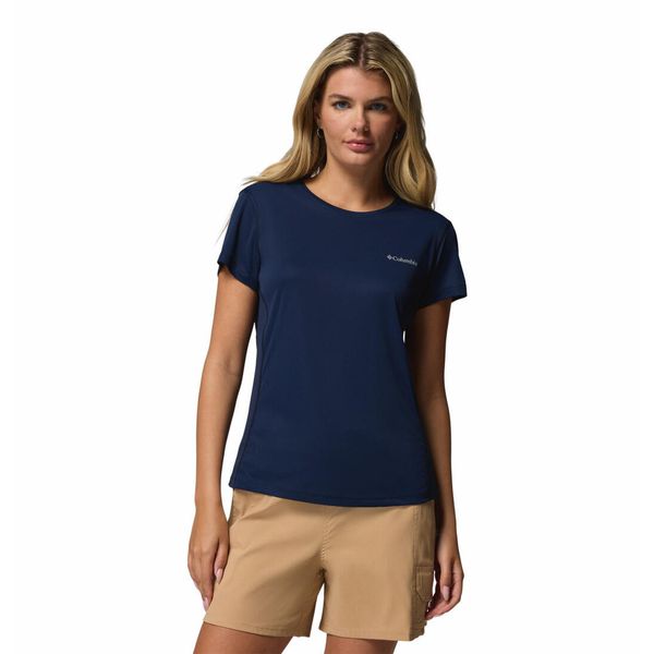 Columbia Koszulka Zero Rules 2131723464. Niebieskie koszulki sportowe Columbia, bez wzorów, bez ramiączek. Za 115,59 zł.