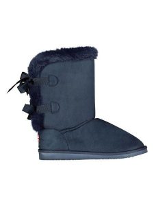 Geographical Norway Kozaki zimowe "Omarie" w kolorze granatowym rozmiar: 36. Niebieskie kozaki Geographical Norway, na zimę, bez wzorów, z futra, bez obcasa, bez zapięcia. Za 86,99 zł.