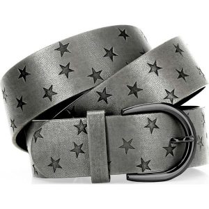 Pasek "Vilja" bonprix szary. Paski marki bonprix. Za 37,99 zł.
