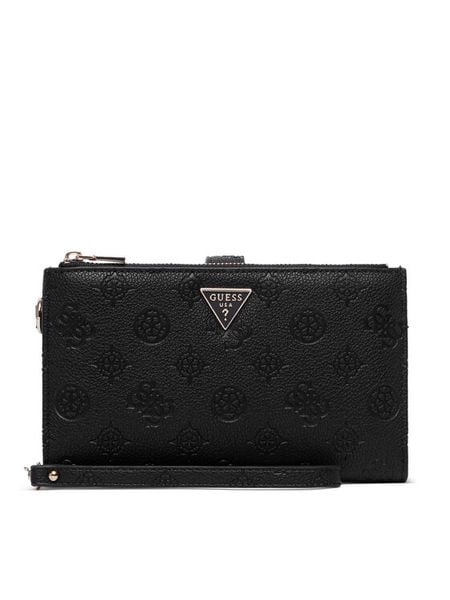 Guess Portfel Blake Slg SWPD22 22157 Czarny. Czarne portfele Guess, z aplikacjami, ze skóry. Za 265,99 zł.
